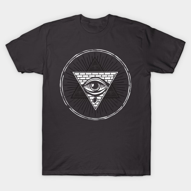 Eye of the New World Normal T-Shirt by FAKE NEWZ DESIGNS